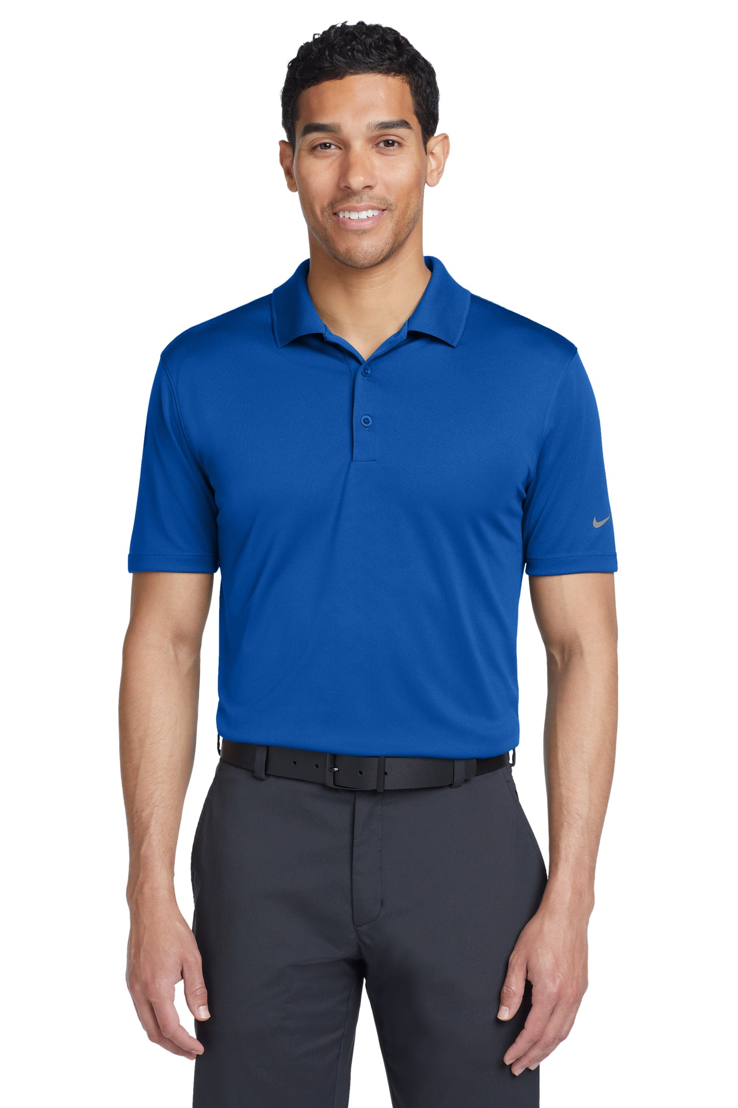 Nike Dri-FIT Classic Fit Players Polo with Flat Knit Collar