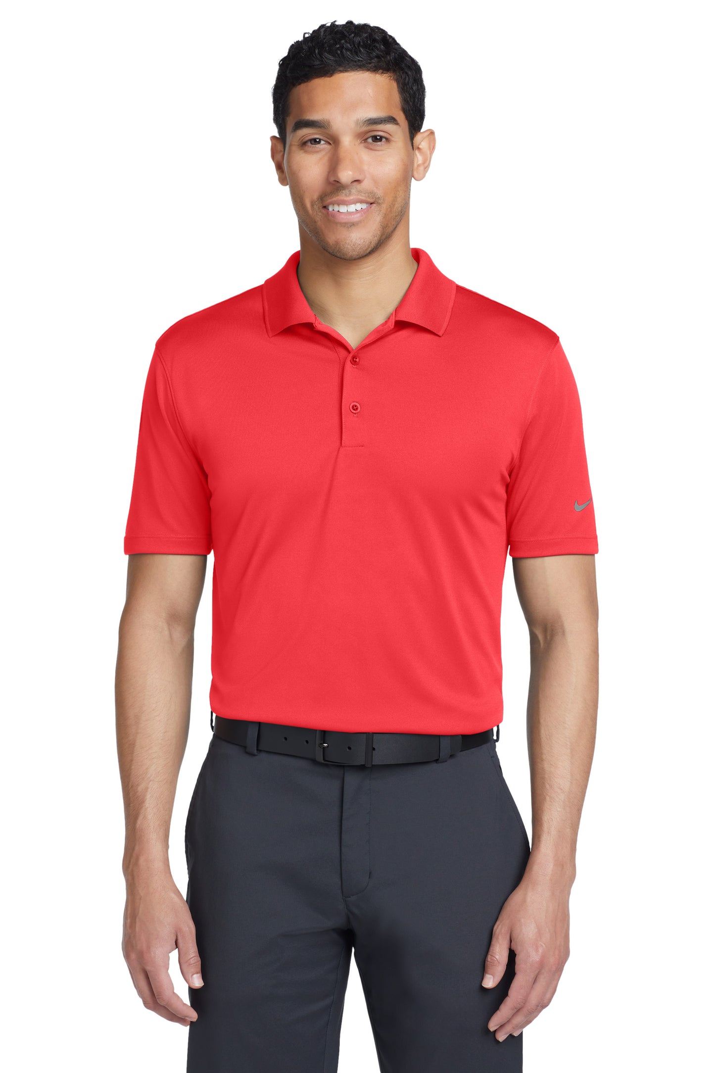 Nike Dri-FIT Classic Fit Players Polo with Flat Knit Collar