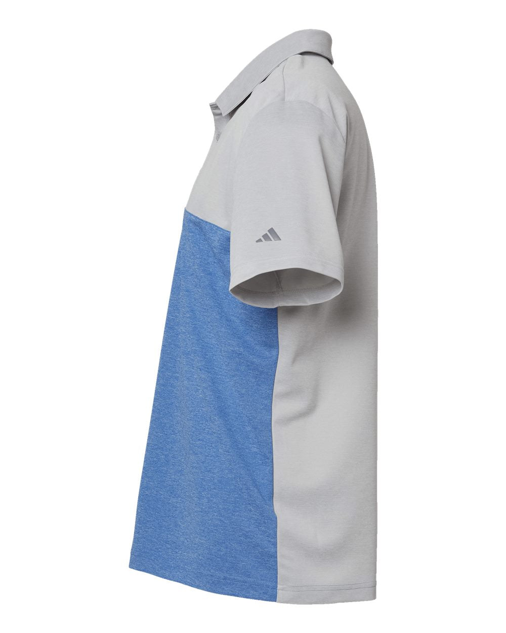 Adidas - Heathered Colorblocked 3-Stripes Polo - A508