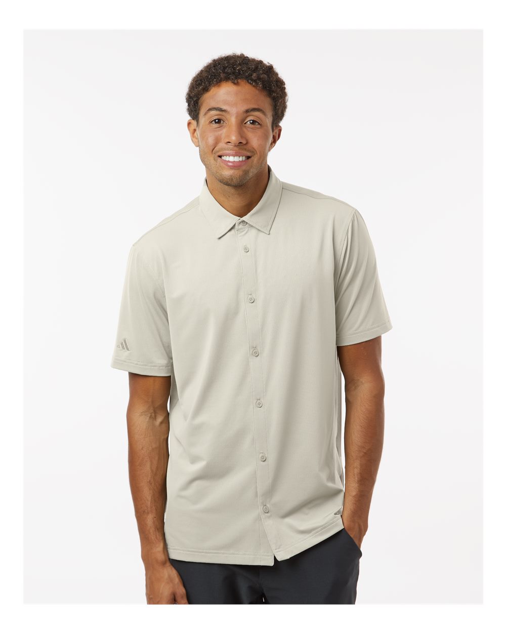 Adidas - Button Down Short Sleeve Shirt - A595