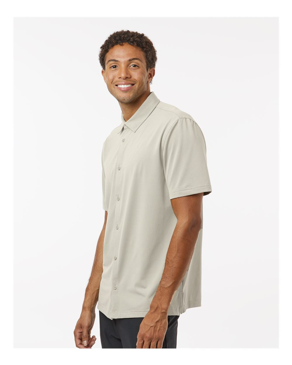 Adidas - Button Down Short Sleeve Shirt - A595