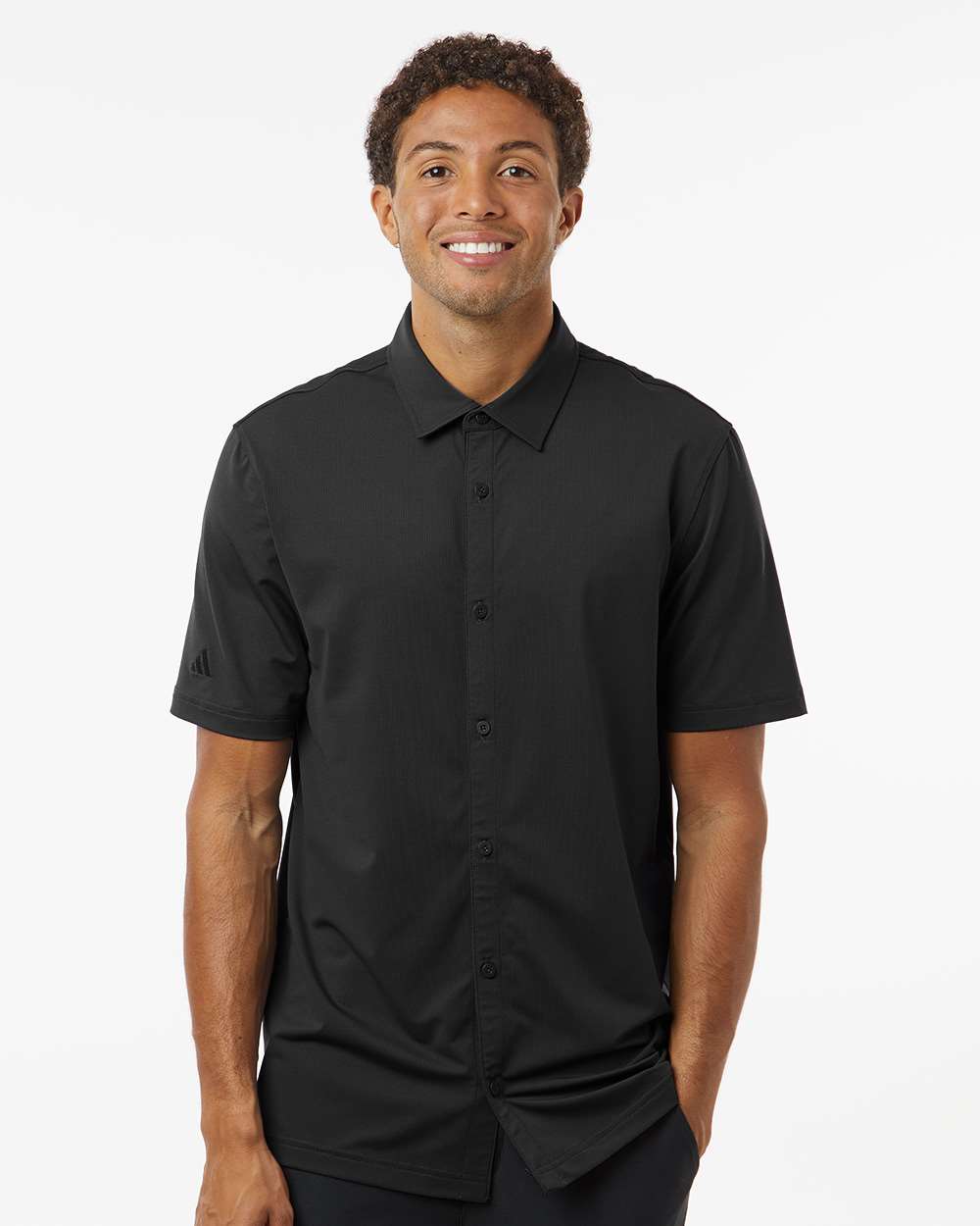 Adidas - Button Down Short Sleeve Shirt - A595