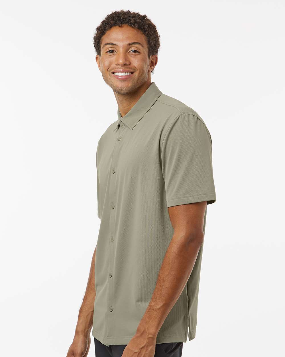 Adidas - Button Down Short Sleeve Shirt - A595