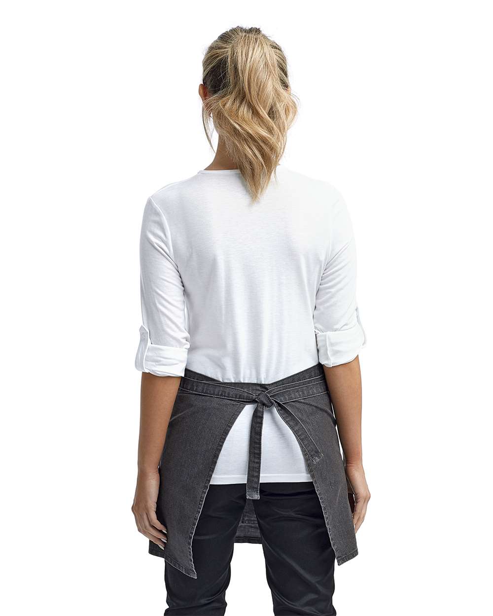 Artisan Collection by Reprime Four-Pocket Jeans Stitch Denim Waist Apron - RP125