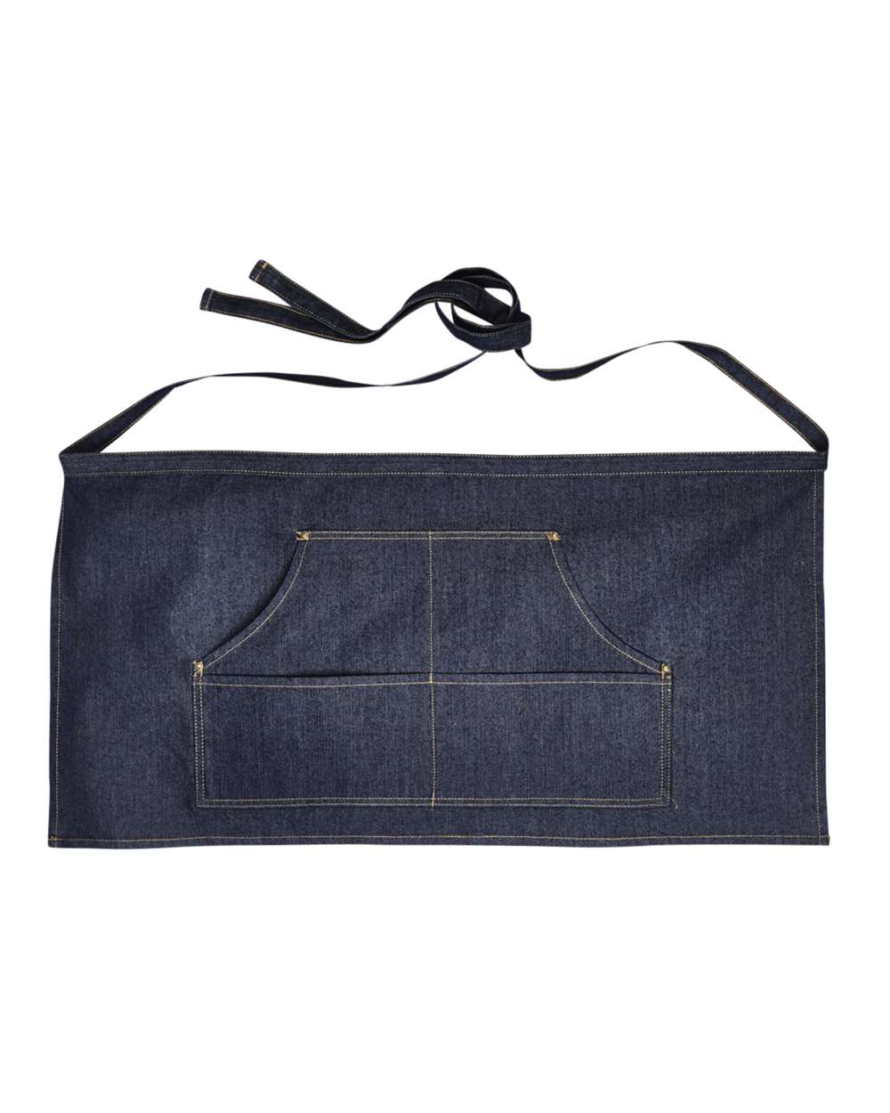 Artisan Collection by Reprime Four-Pocket Jeans Stitch Denim Waist Apron - RP125