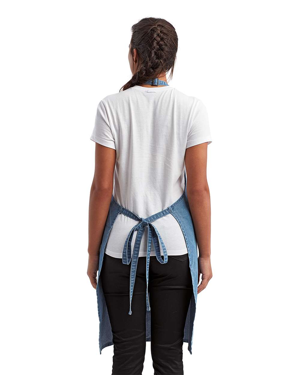 Artisan Collection by Reprime Recycled Bib Apron with Pocket - RP154