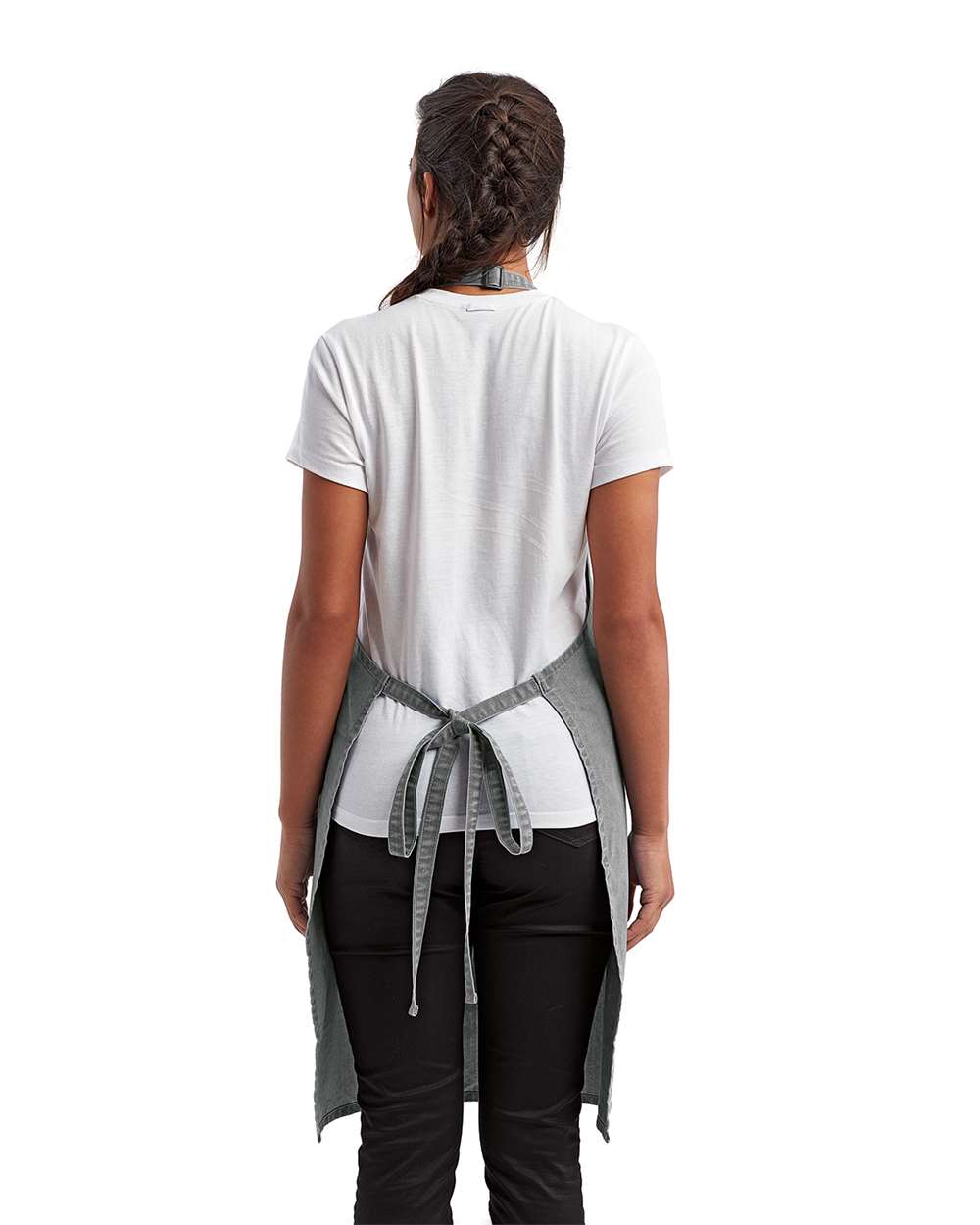 Artisan Collection by Reprime Recycled Bib Apron with Pocket - RP154