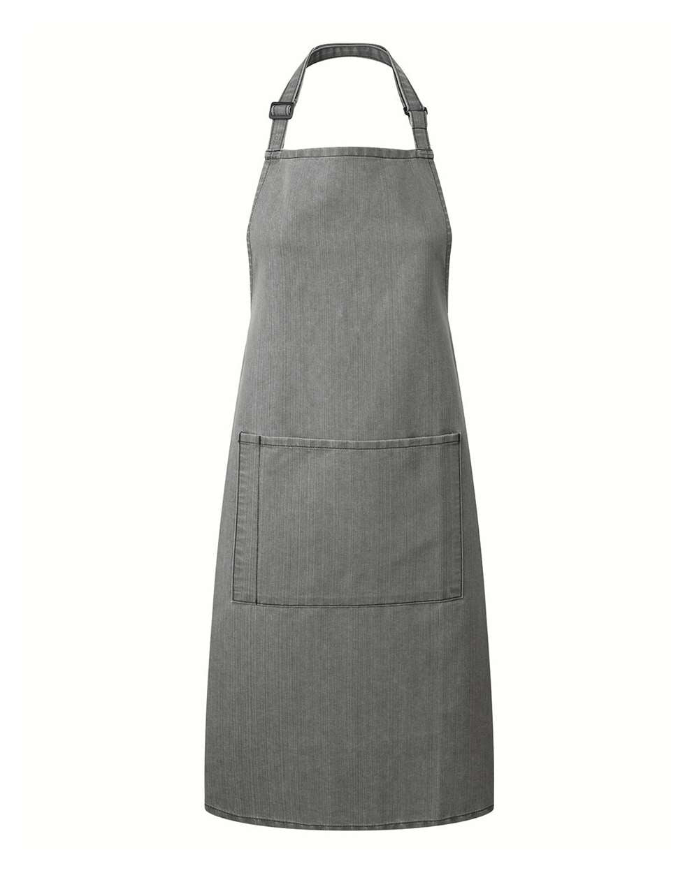 Artisan Collection by Reprime Recycled Bib Apron with Pocket - RP154