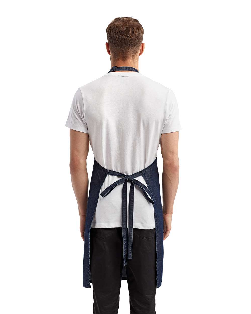 Artisan Collection by Reprime Recycled Bib Apron with Pocket - RP154