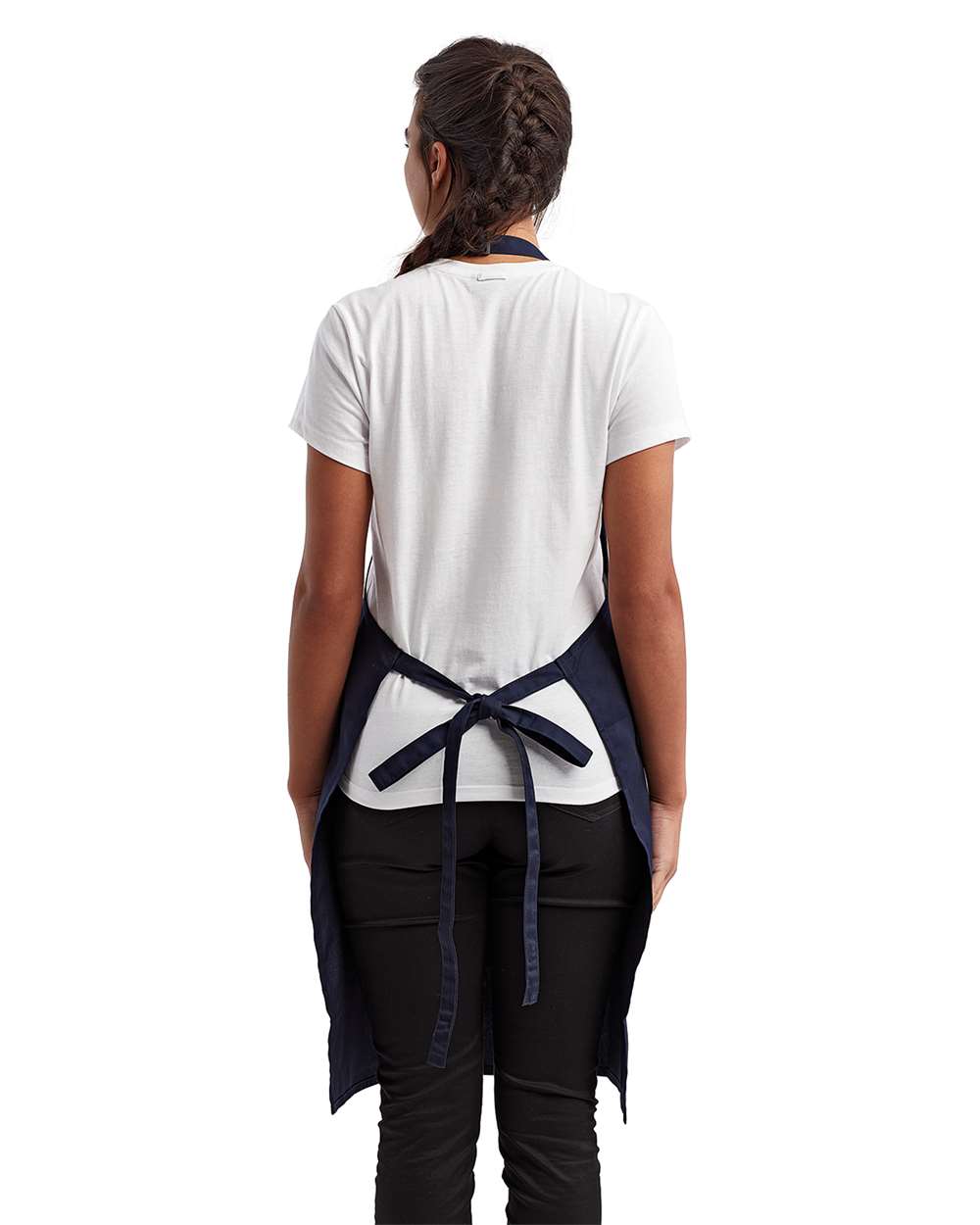 Artisan Collection by Reprime Recycled Bib Apron with Pocket - RP154