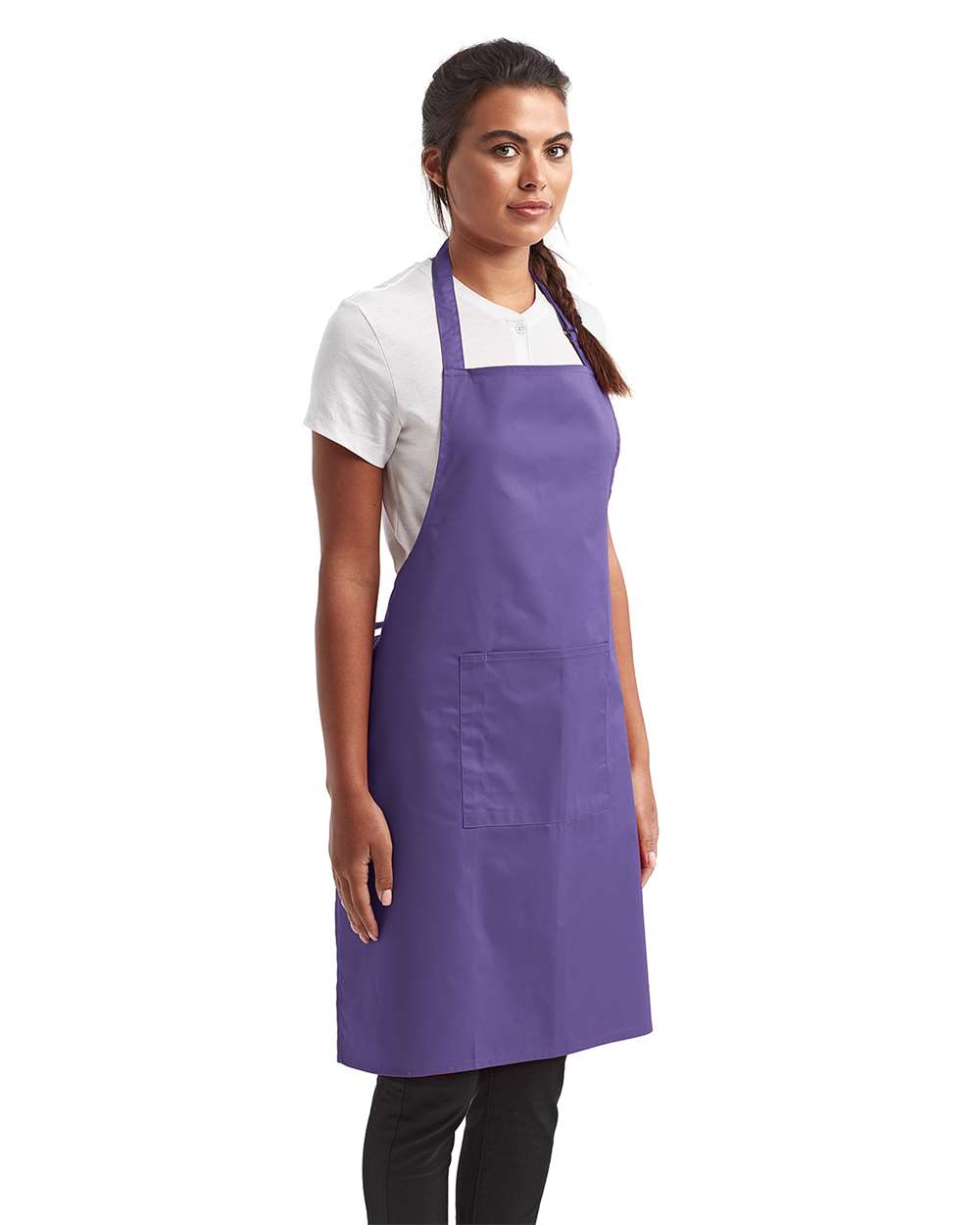 Artisan Collection by Reprime Recycled Bib Apron with Pocket - RP154