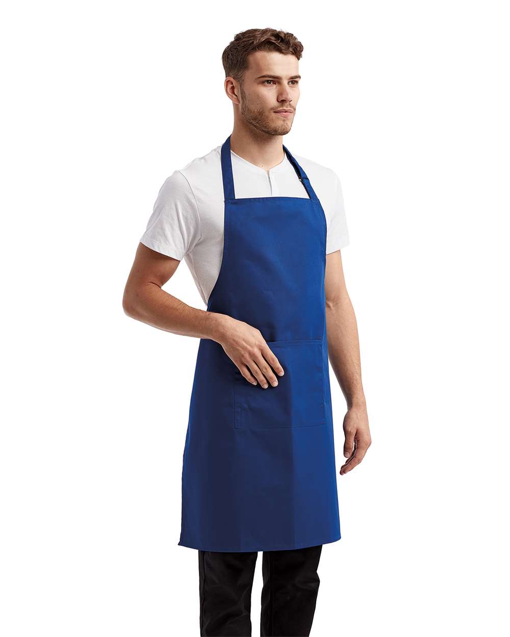 Artisan Collection by Reprime Recycled Bib Apron with Pocket - RP154