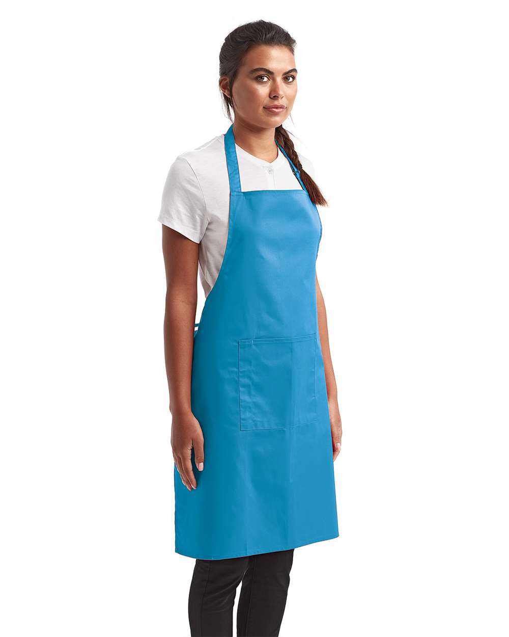 Artisan Collection by Reprime Recycled Bib Apron with Pocket - RP154