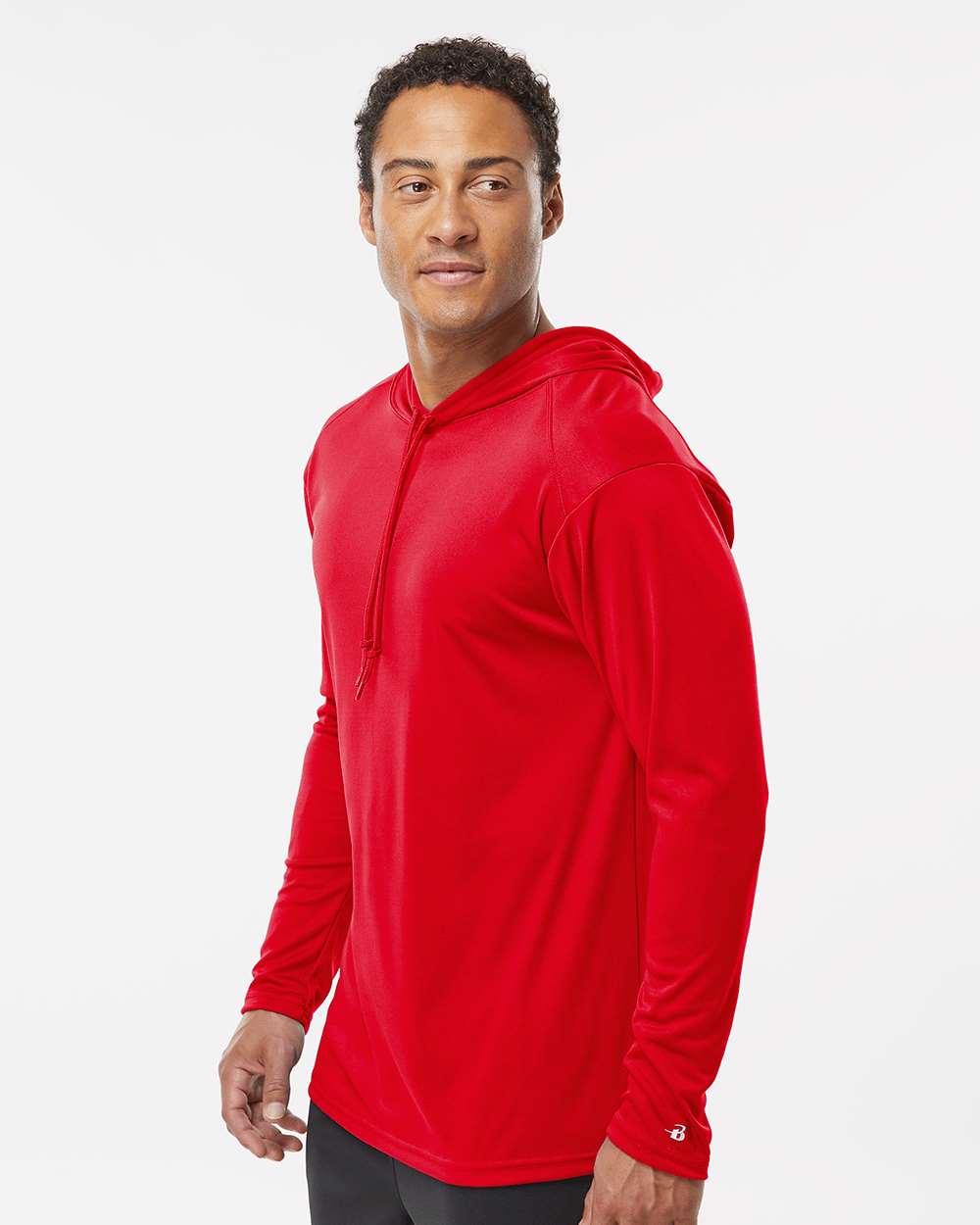 Badger - B-Core Hooded Long Sleeve T-Shirt - 4105
