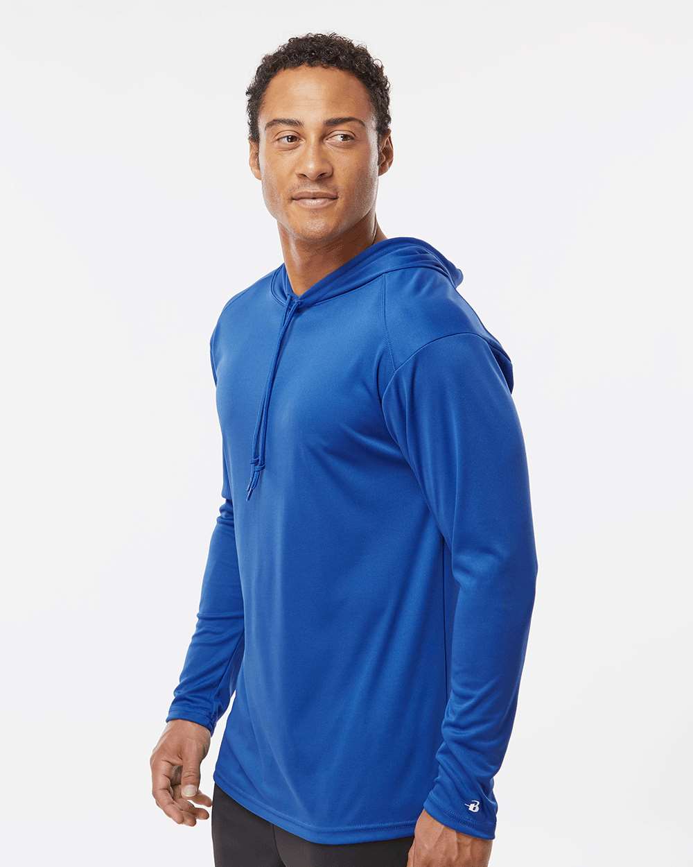 Badger - B-Core Hooded Long Sleeve T-Shirt - 4105