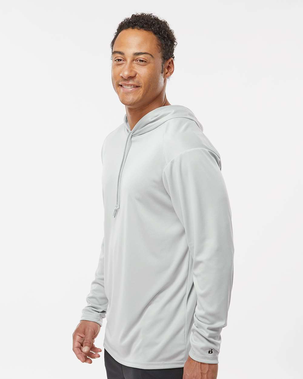 Badger - B-Core Hooded Long Sleeve T-Shirt - 4105