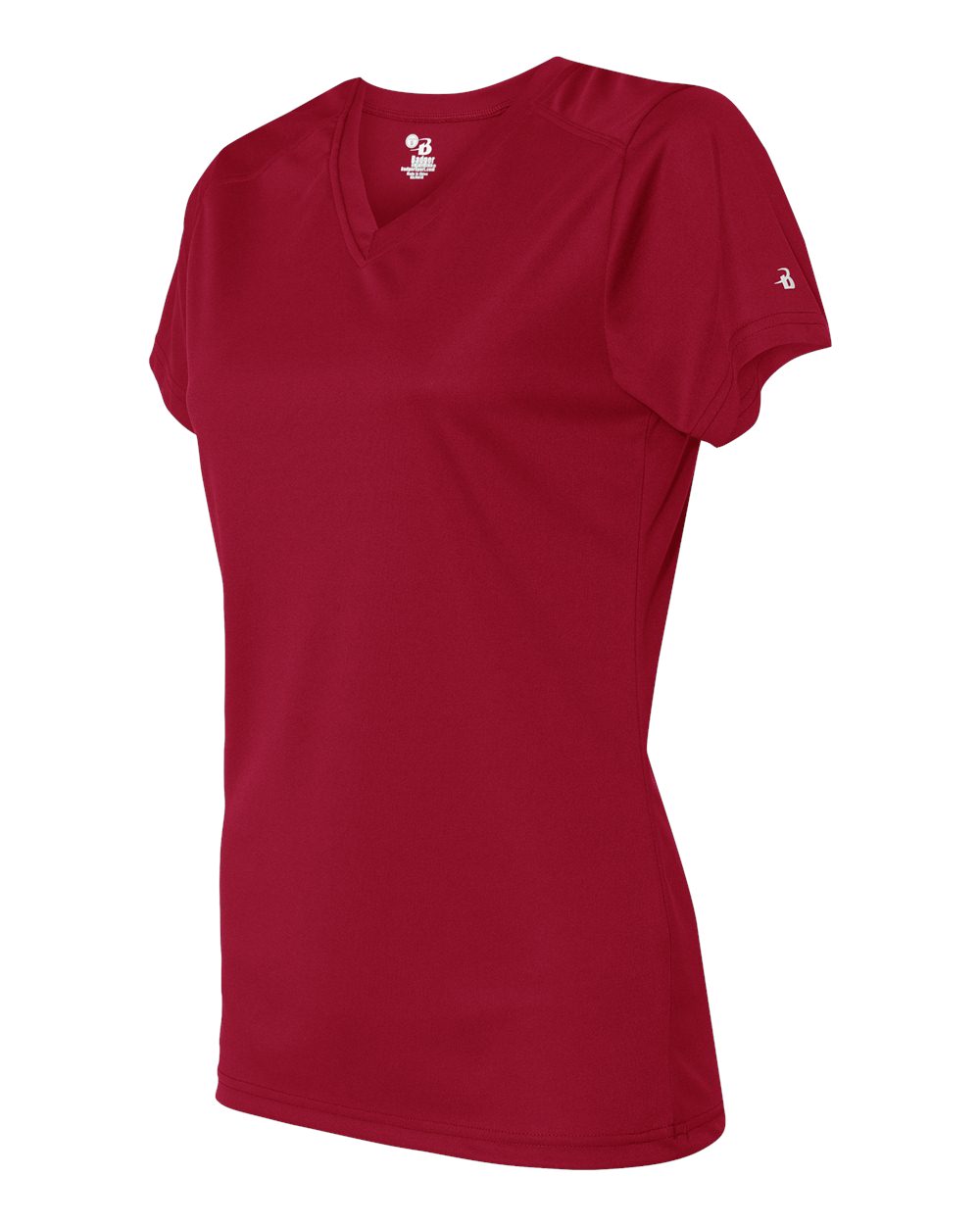 Badger - Women’s B-Core V-Neck T-Shirt - 4162