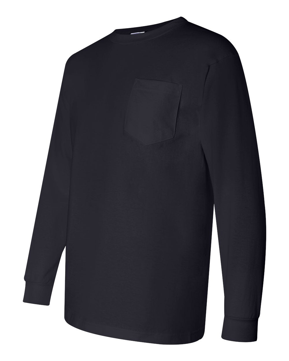 Bayside - Union-Made Long Sleeve Pocket T-Shirt - 3055