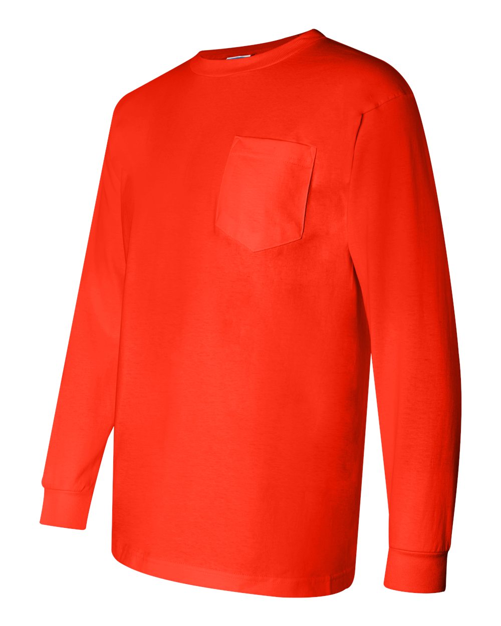 Bayside - Union-Made Long Sleeve Pocket T-Shirt - 3055