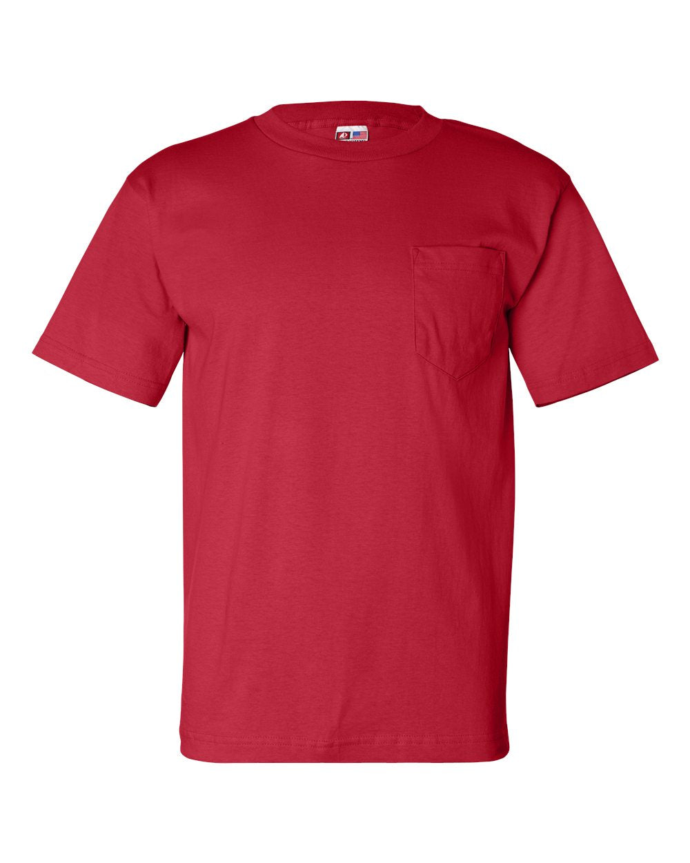 Bayside - USA-Made Pocket T-Shirt - 7100