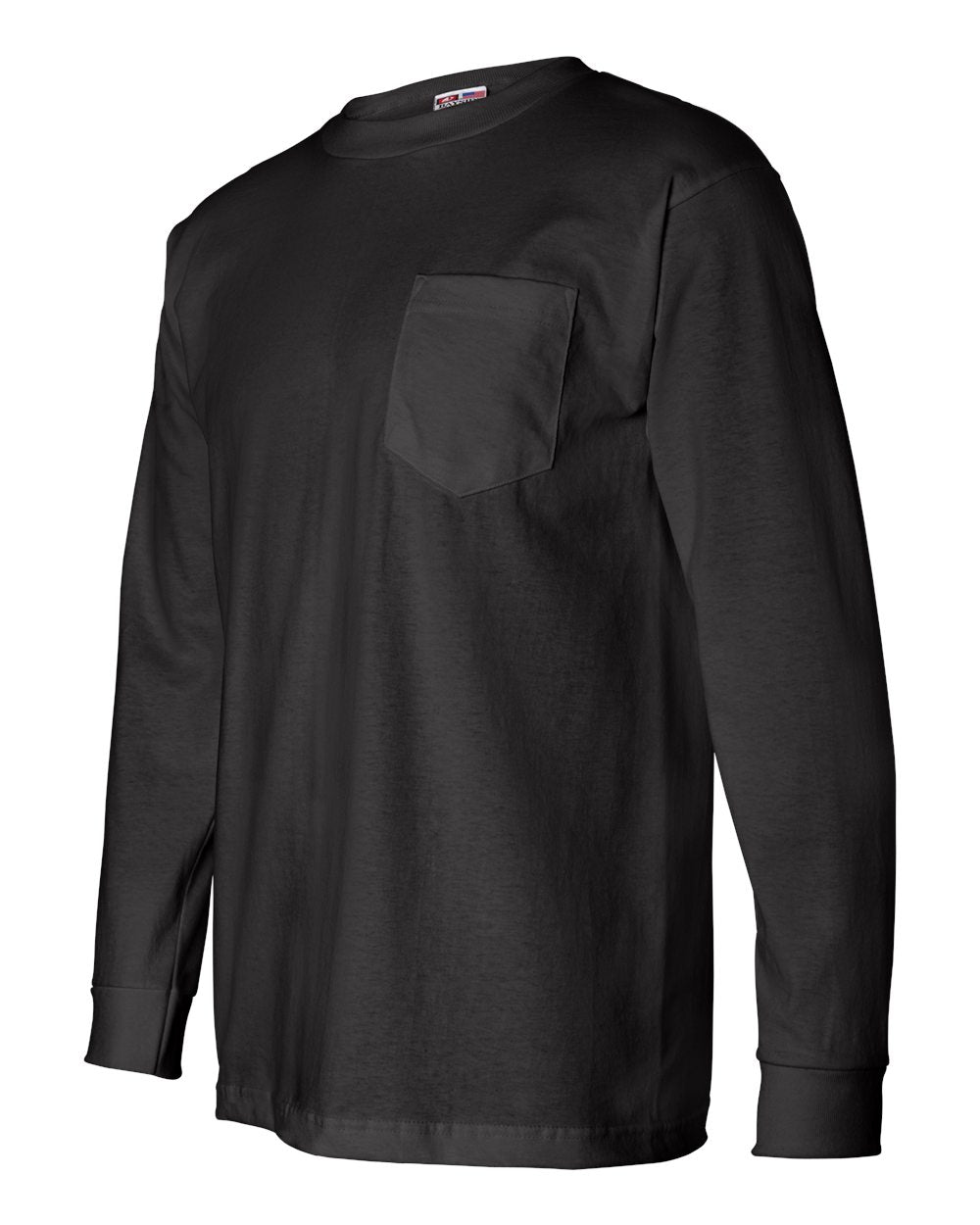 Bayside - USA-Made Long Sleeve Pocket T-Shirt - 8100