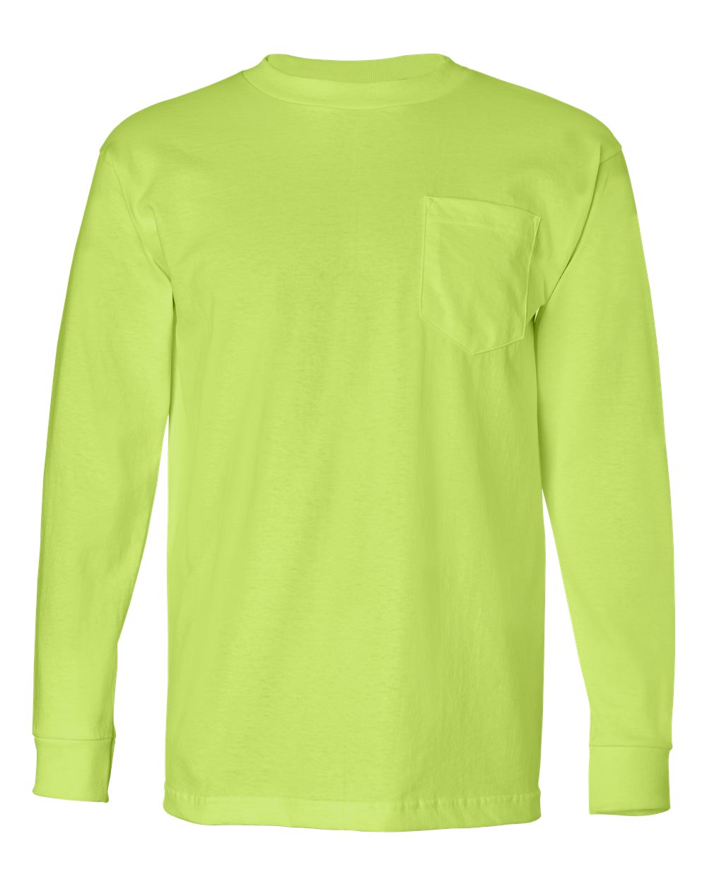Bayside - USA-Made Long Sleeve Pocket T-Shirt - 8100