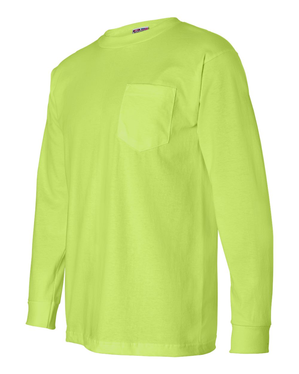 Bayside - USA-Made Long Sleeve Pocket T-Shirt - 8100