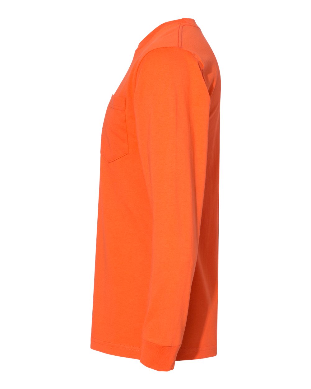 Bayside - USA-Made Long Sleeve Pocket T-Shirt - 8100