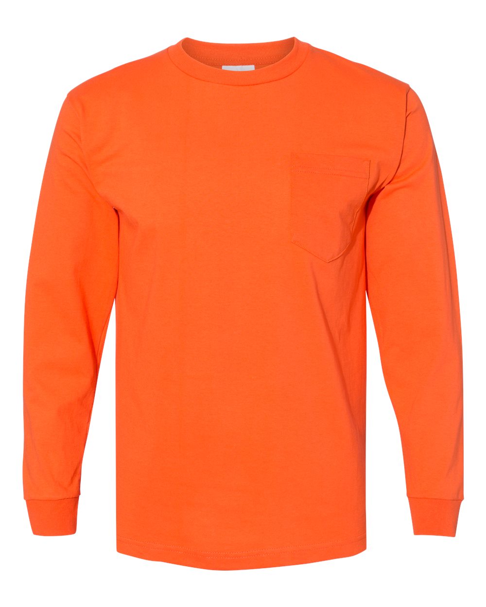 Bayside - USA-Made Long Sleeve Pocket T-Shirt - 8100
