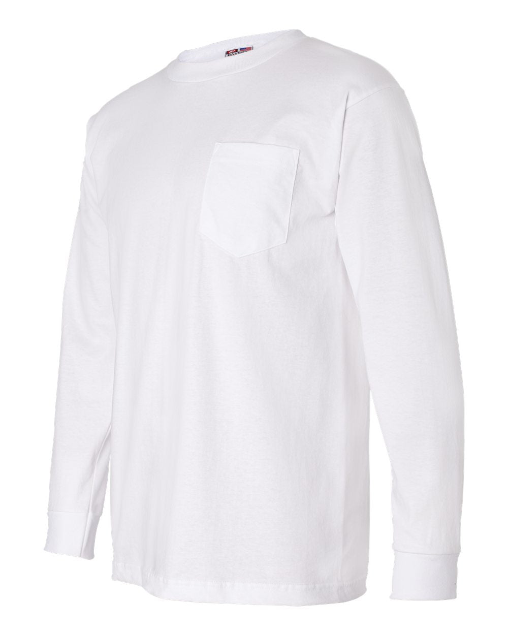 Bayside - USA-Made Long Sleeve Pocket T-Shirt - 8100