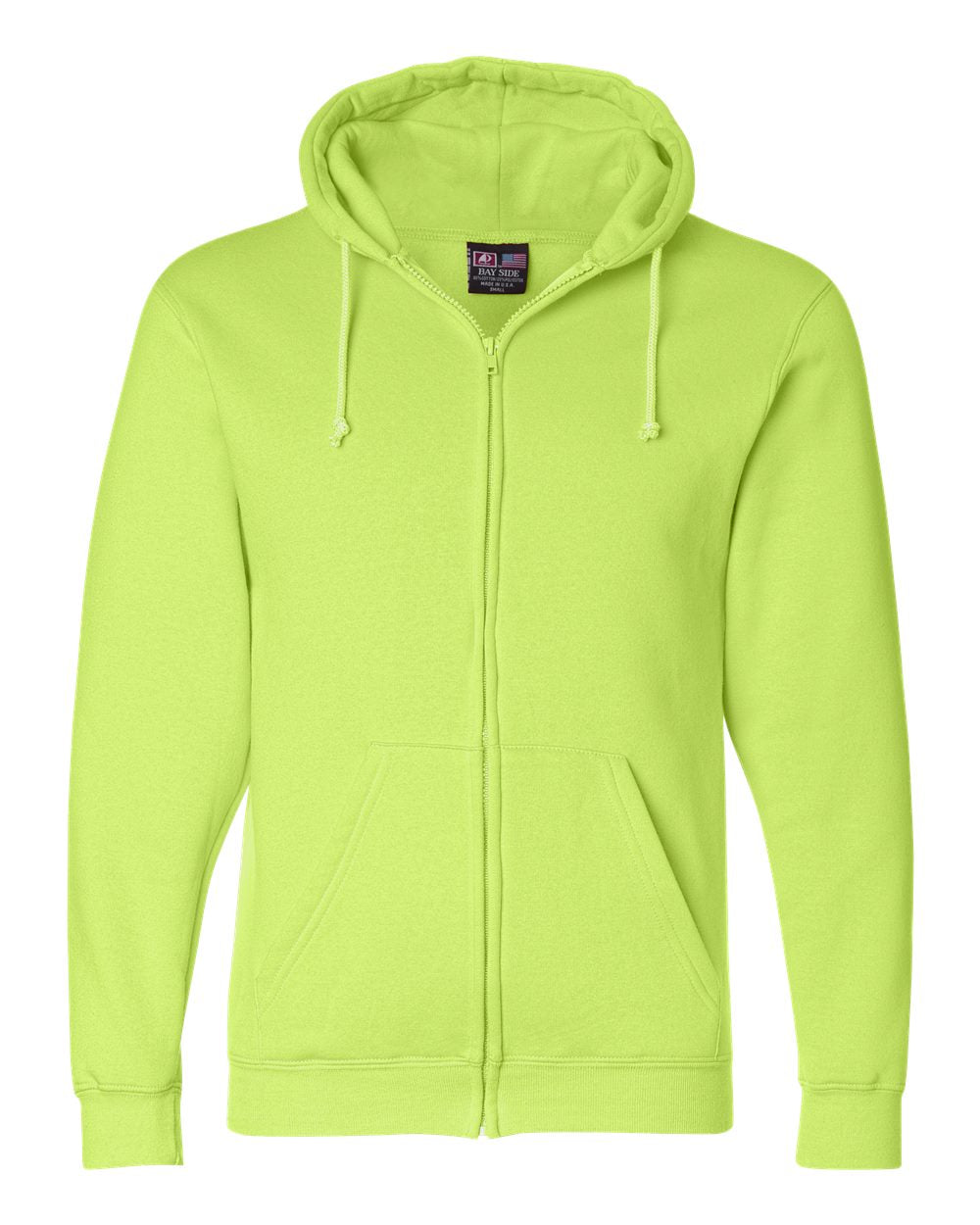 Bayside - USA-Made Full-Zip Hooded Sweatshirt - 900