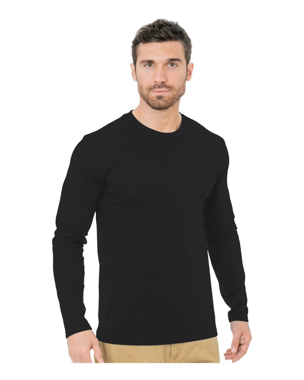 Bayside - Fine Jersey Long Sleeve T-Shirt - 9550