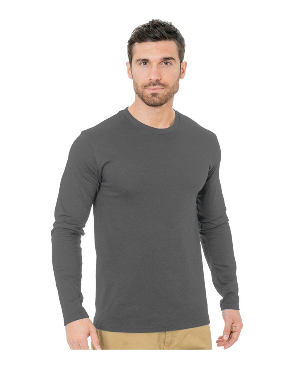 Bayside - Fine Jersey Long Sleeve T-Shirt - 9550