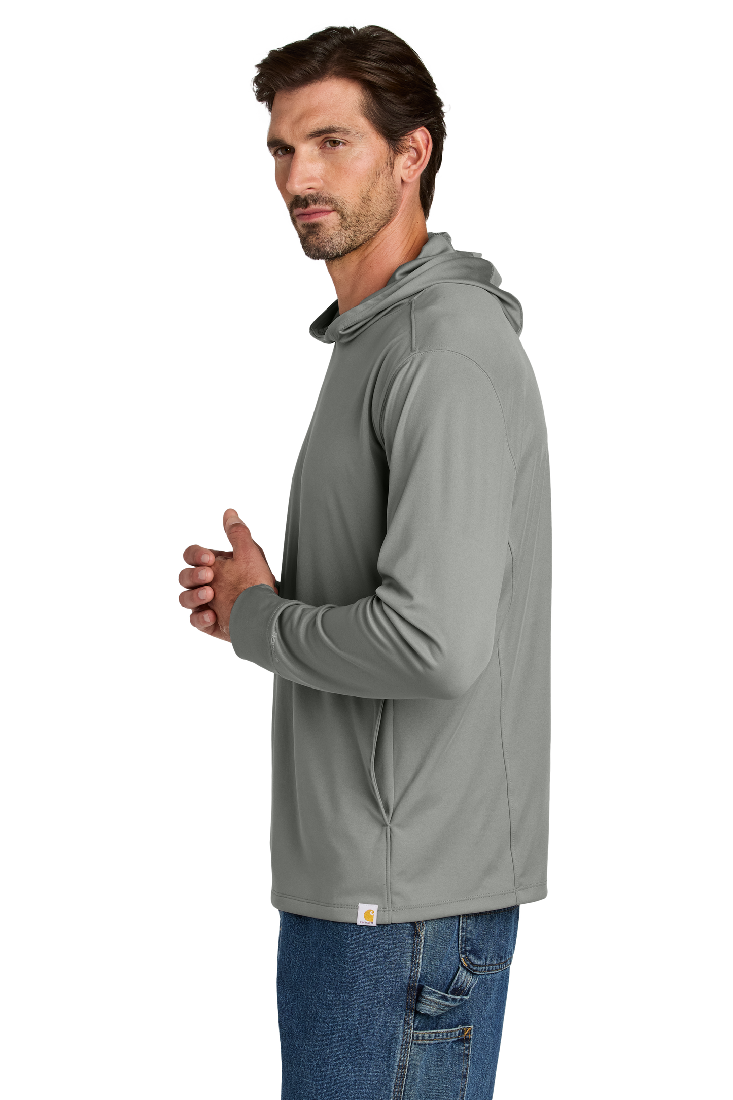 Carhartt Force® Sun Defender™ Long Sleeve Hooded T-Shirt