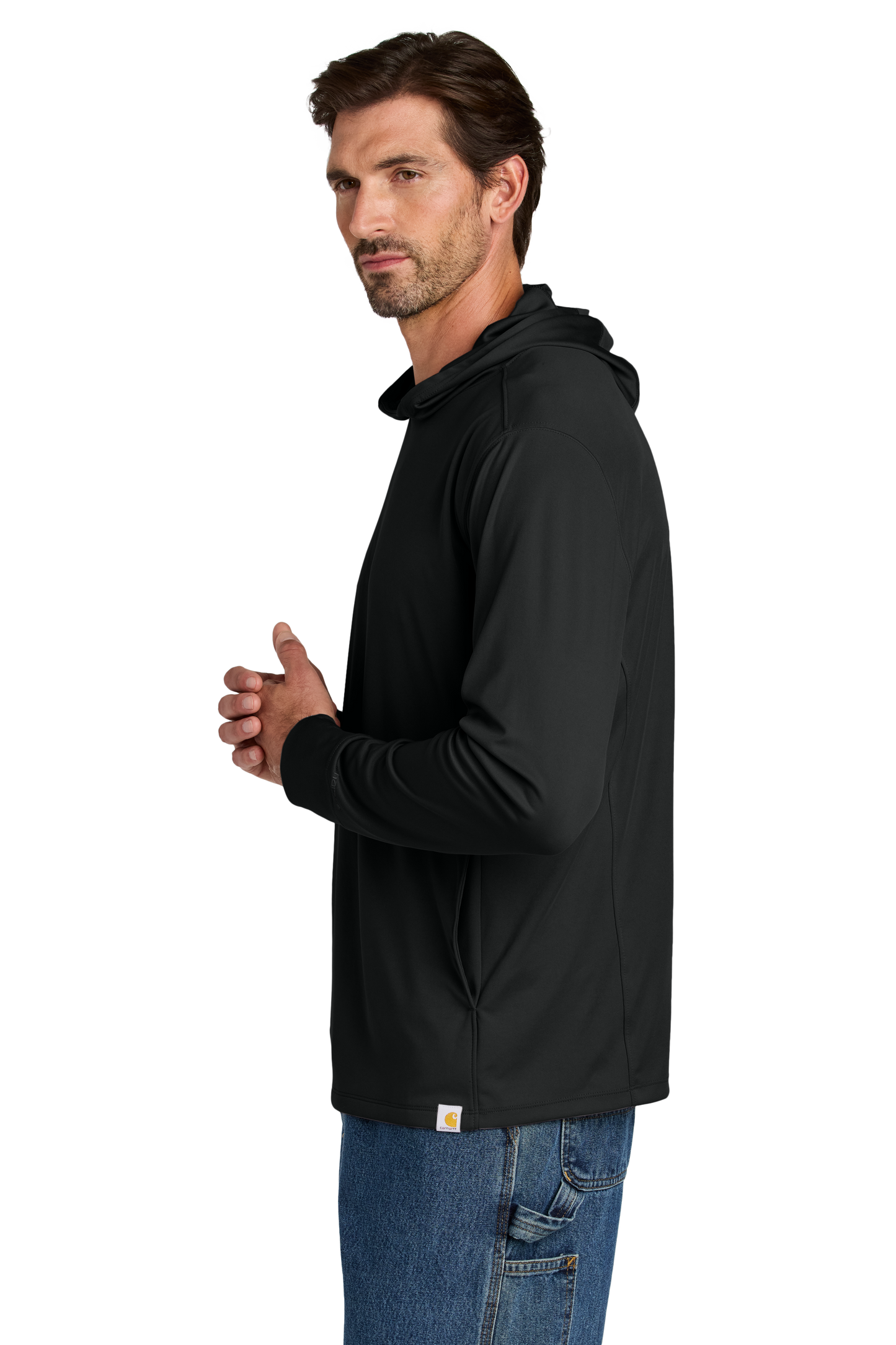 Carhartt Force® Sun Defender™ Long Sleeve Hooded T-Shirt