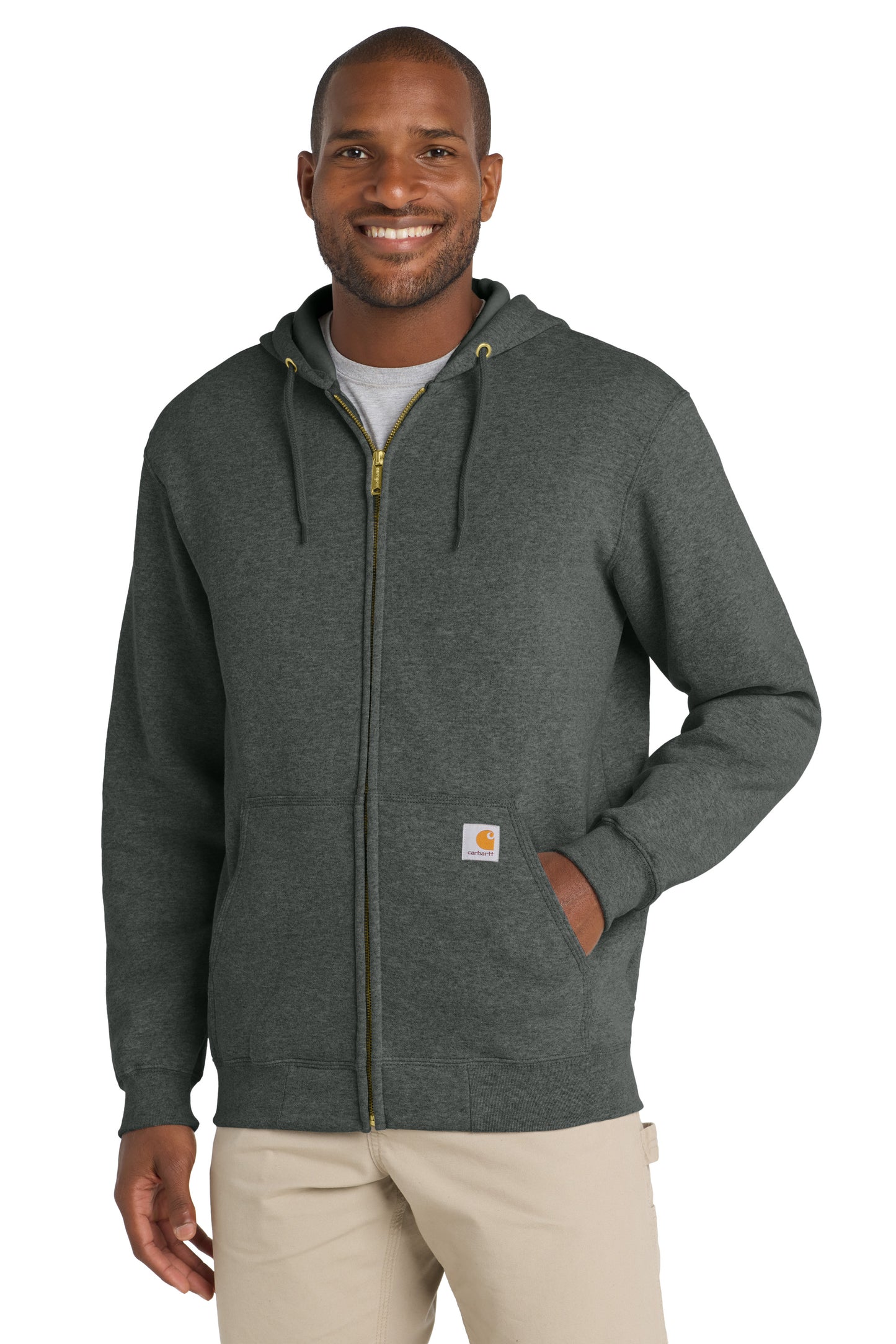 Carhartt ® Midweight Hooded Zip-Front Sweatshirt