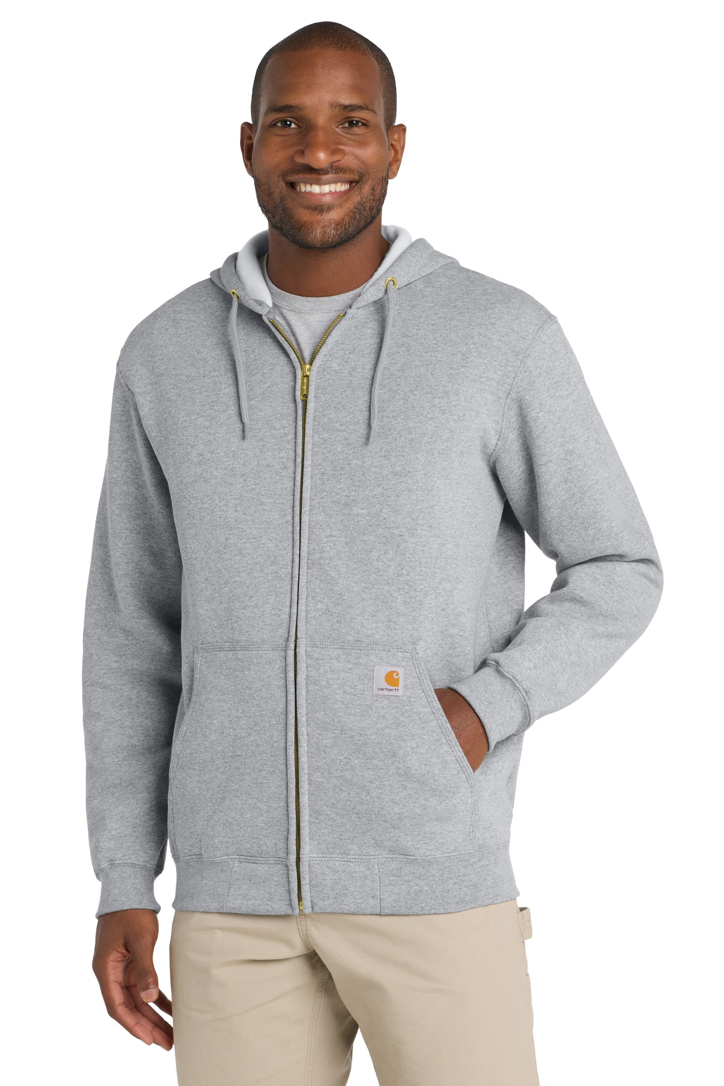 Carhartt ® Midweight Hooded Zip-Front Sweatshirt