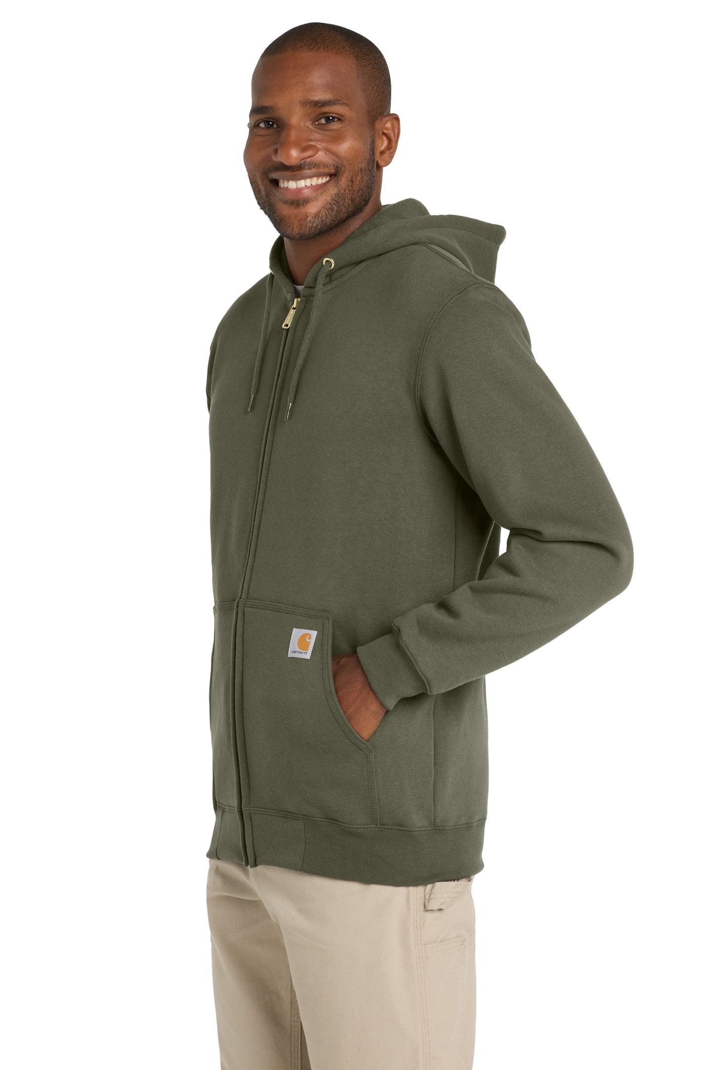 Carhartt ® Midweight Hooded Zip-Front Sweatshirt