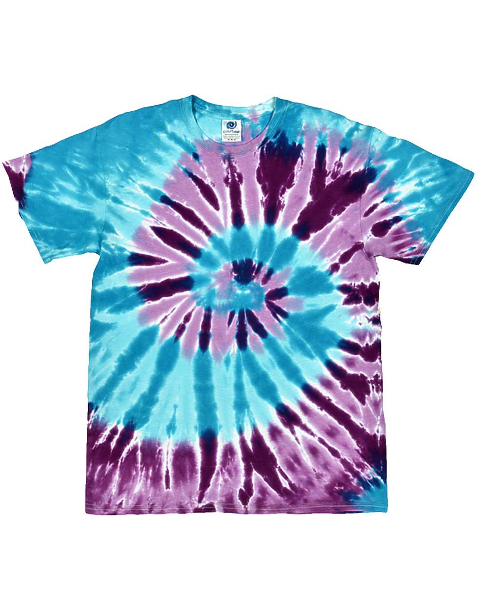 Colortone Multi-Color Tie-Dyed T-Shirt - 1000
