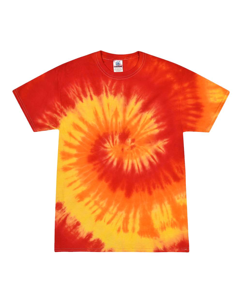 Colortone Multi-Color Tie-Dyed T-Shirt - 1000