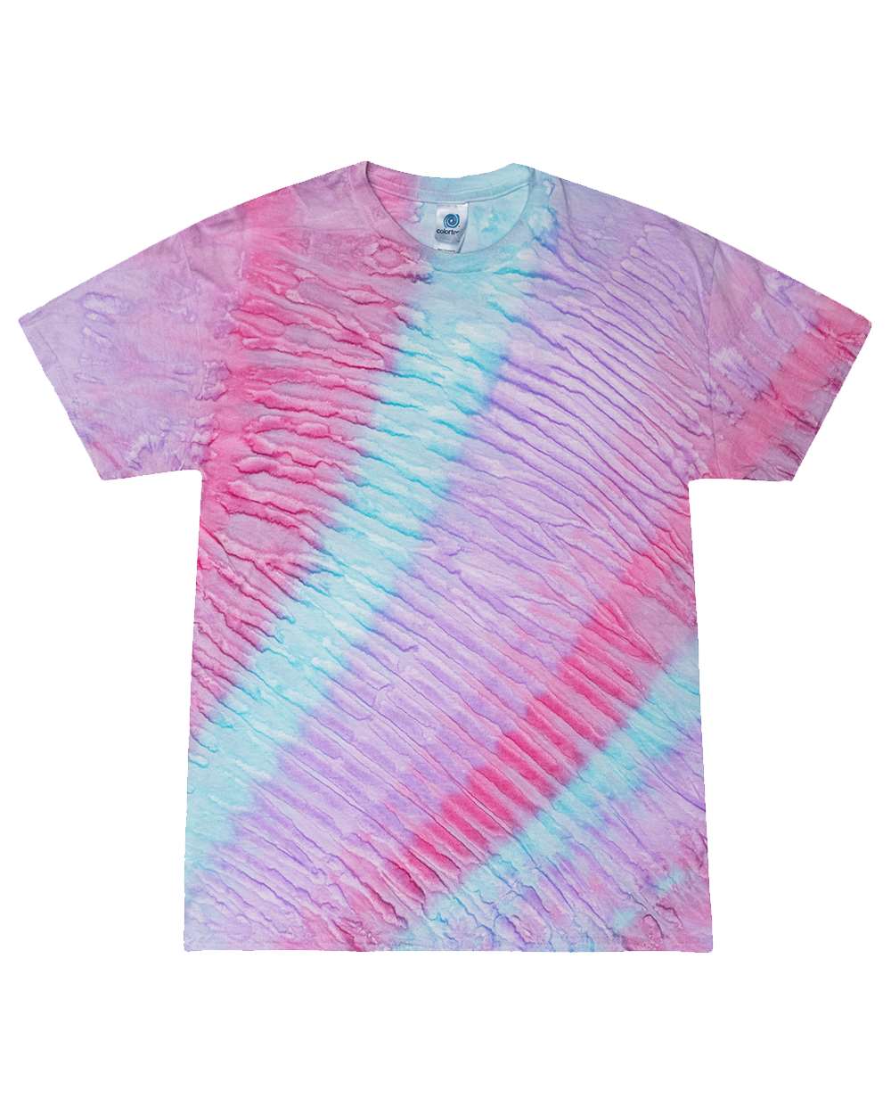 Colortone Multi-Color Tie-Dyed T-Shirt - 1000
