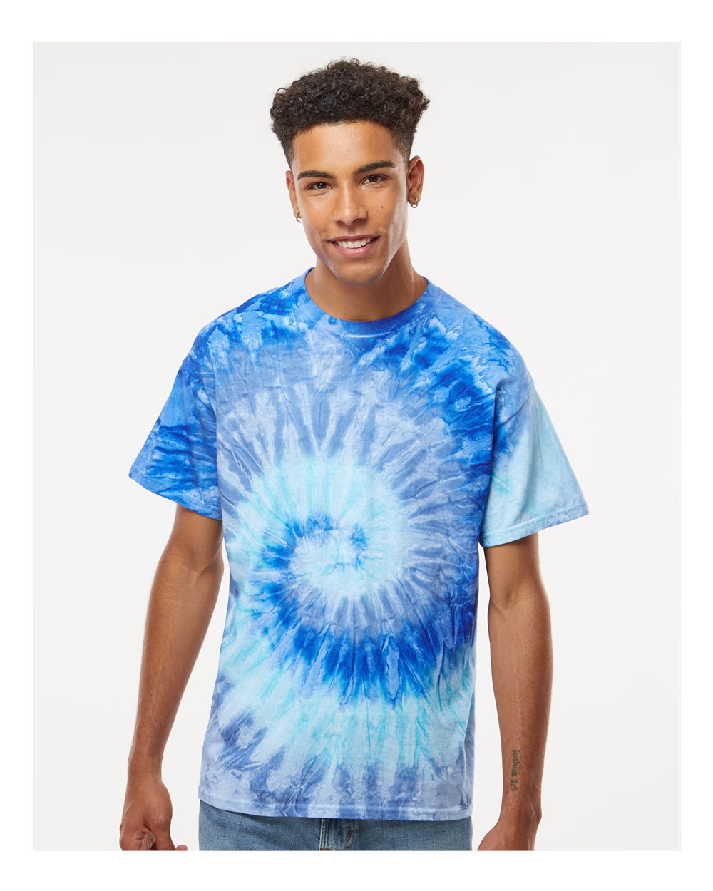 Colortone Multi-Color Tie-Dyed T-Shirt - 1000