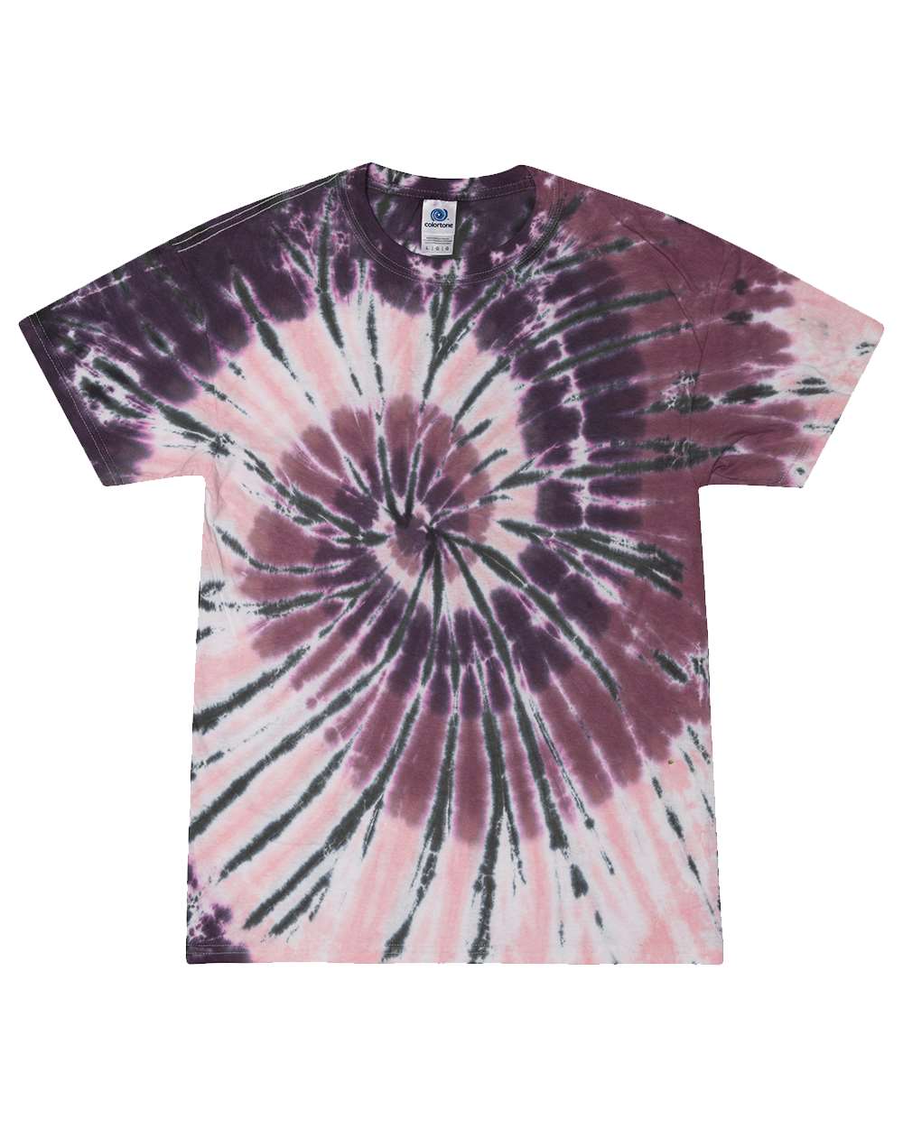 Colortone Multi-Color Tie-Dyed T-Shirt - 1000