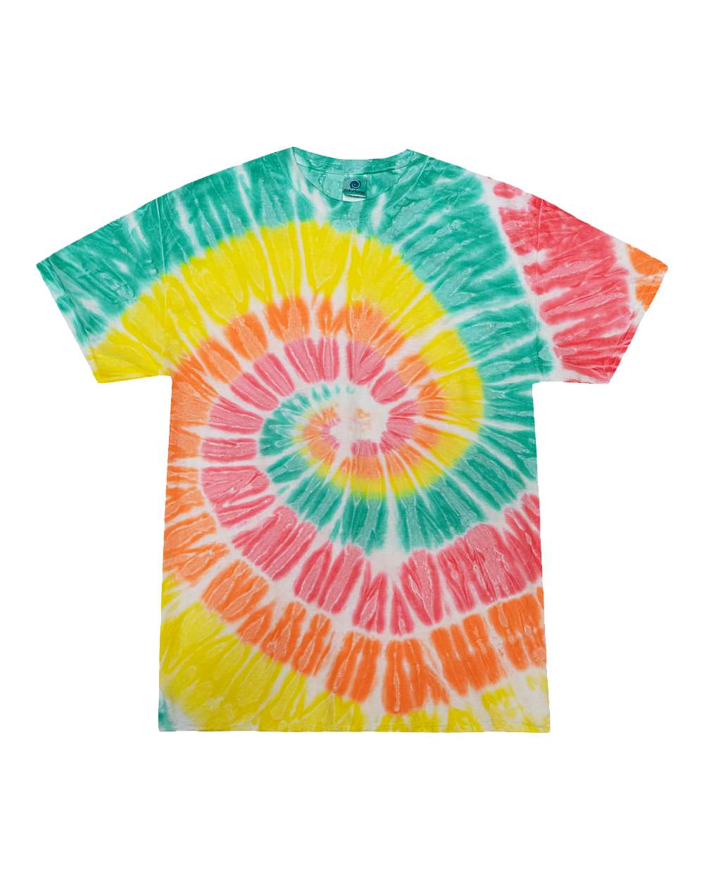 Colortone Multi-Color Tie-Dyed T-Shirt - 1000
