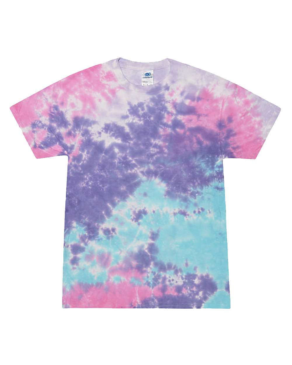 Colortone Multi-Color Tie-Dyed T-Shirt - 1000