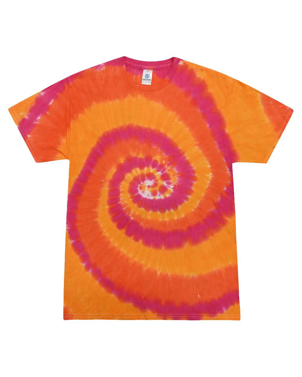 Colortone Multi-Color Tie-Dyed T-Shirt - 1000