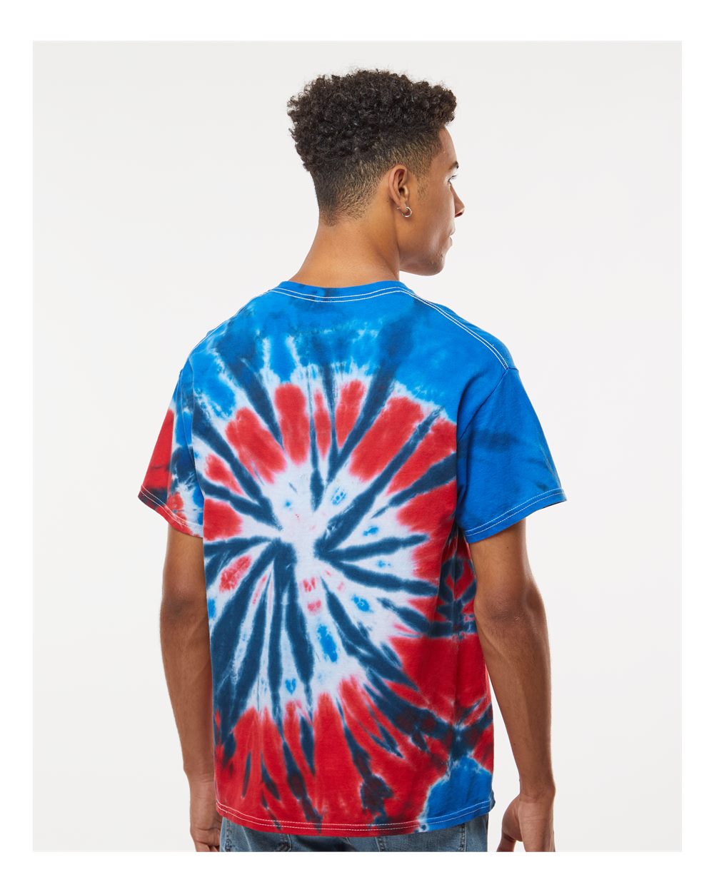 Colortone Multi-Color Tie-Dyed T-Shirt - 1000