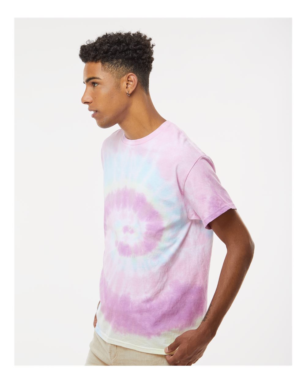 Colortone Multi-Color Tie-Dyed T-Shirt - 1000