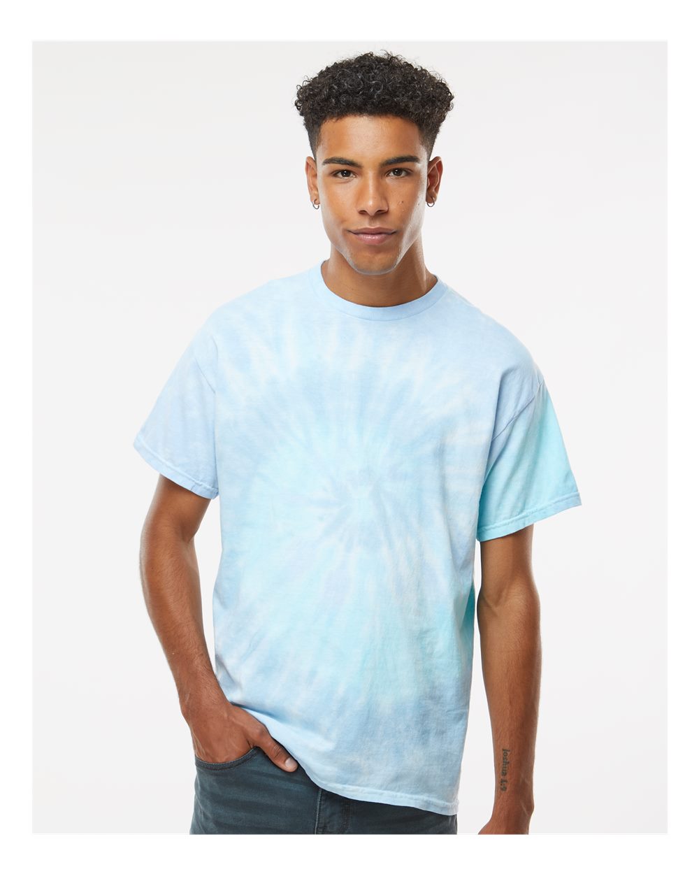 Colortone Multi-Color Tie-Dyed T-Shirt - 1000