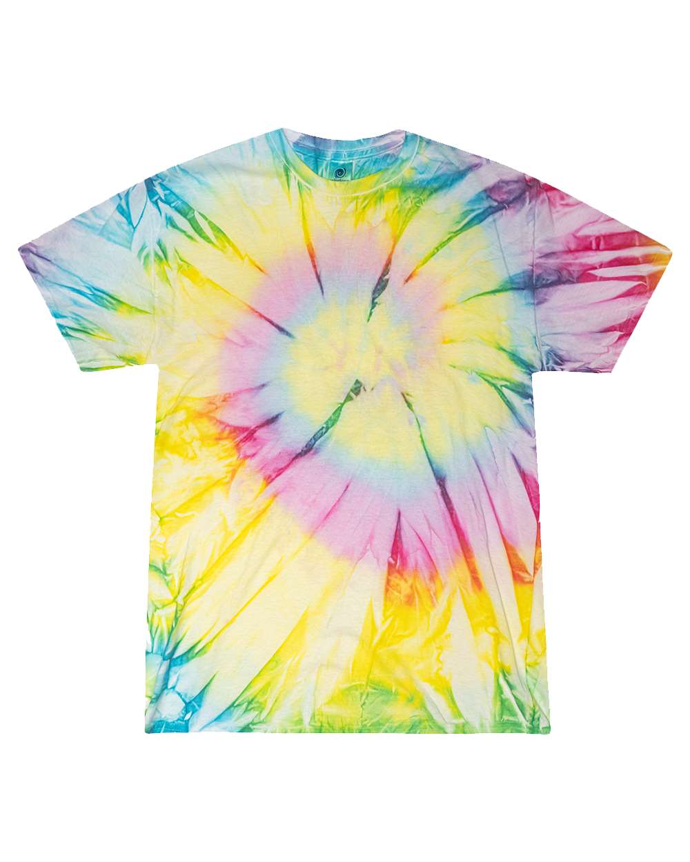 Colortone Multi-Color Tie-Dyed T-Shirt - 1000